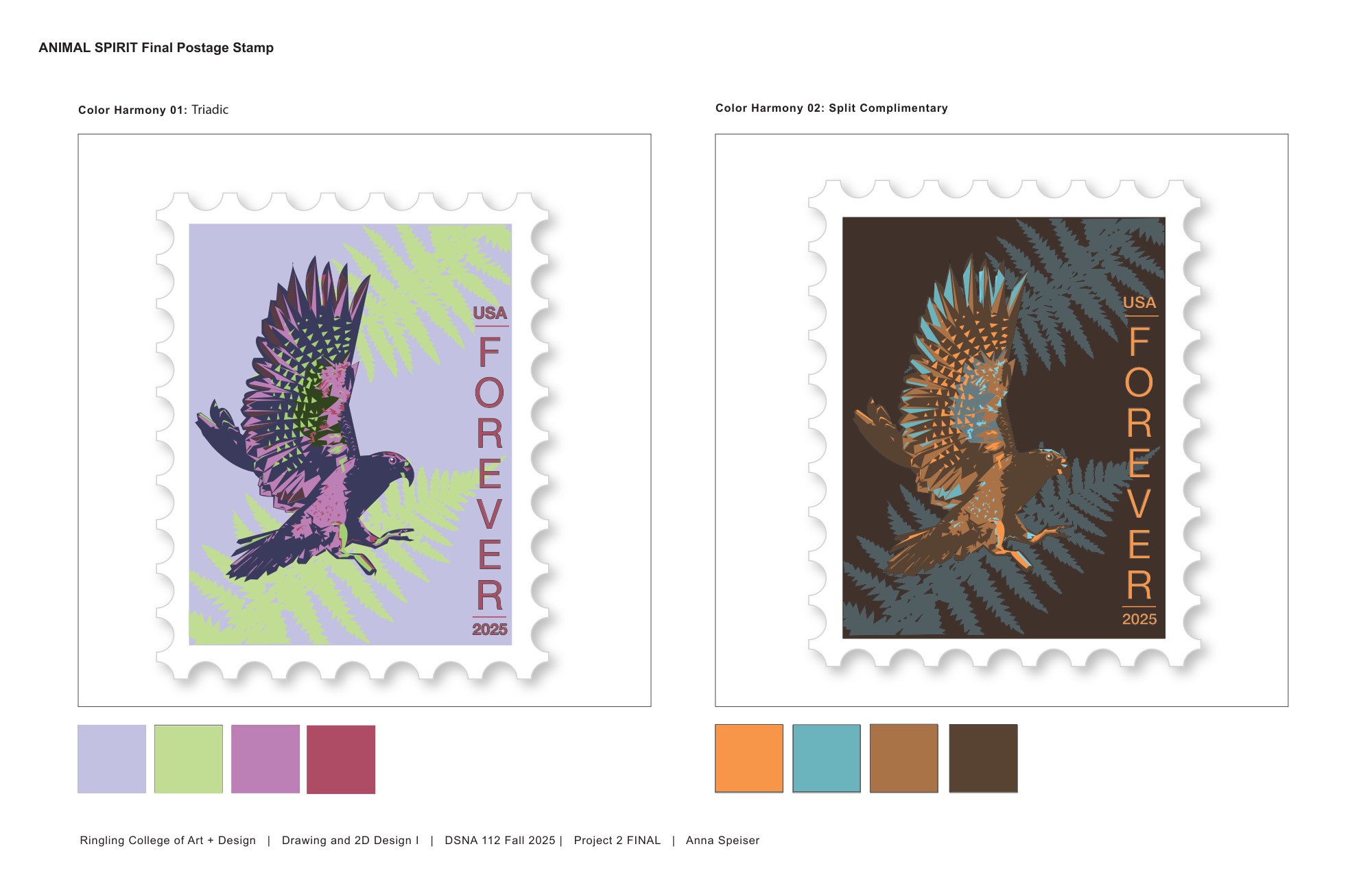 Animal Postage Stamps